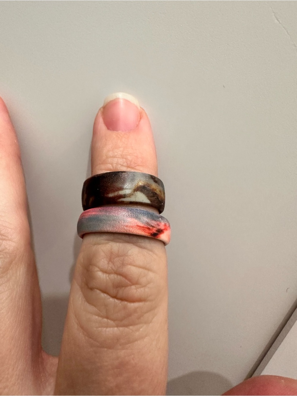 Set of 2 Silicone groove life Rings